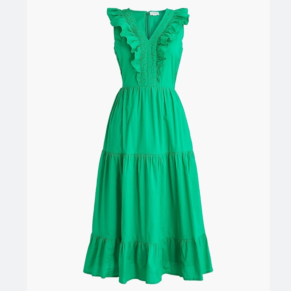 J crew midi dress